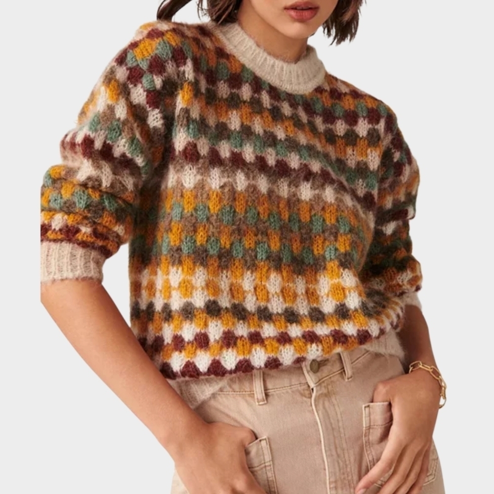 ba&sh Wade Sweater Transitional French knit Size 0 XSmall